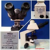 خرید قیمت تعمیر میکروسکوپ بیولوژی سه چشمی نیکون E100